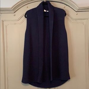 Gap sleeveless sweater cardigan
